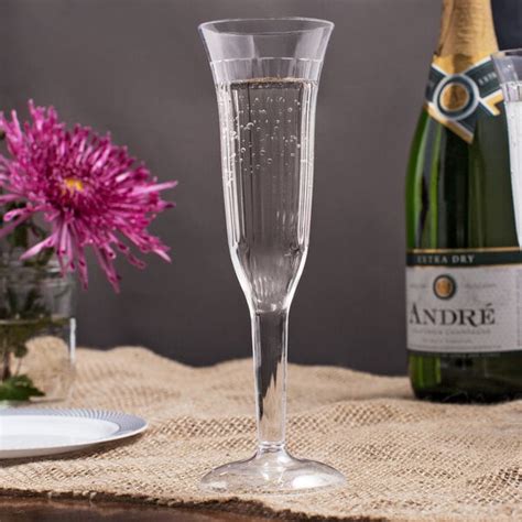 clear plastic champagne flutes costco.